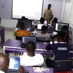 cvit nigeria training center and students receiving lectures