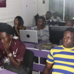 cvit nigeria training center and students receiving lectures