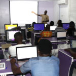 cvit nigeria training center and students receiving lectures